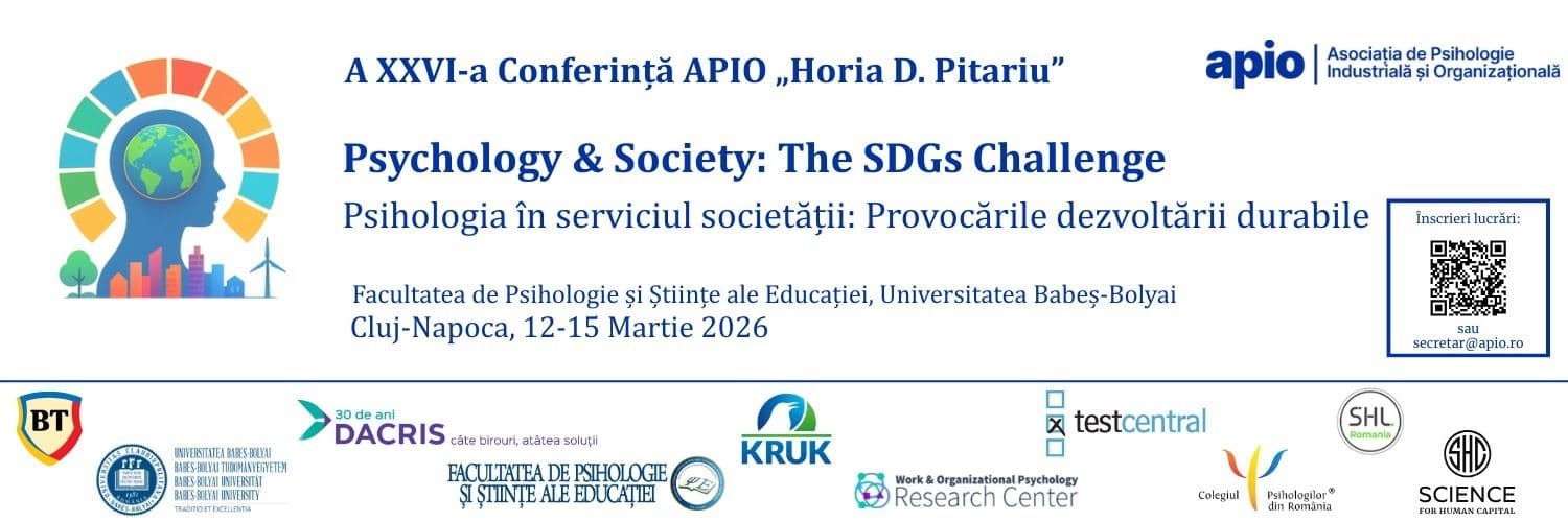 Banner Conferința APIO 2026
